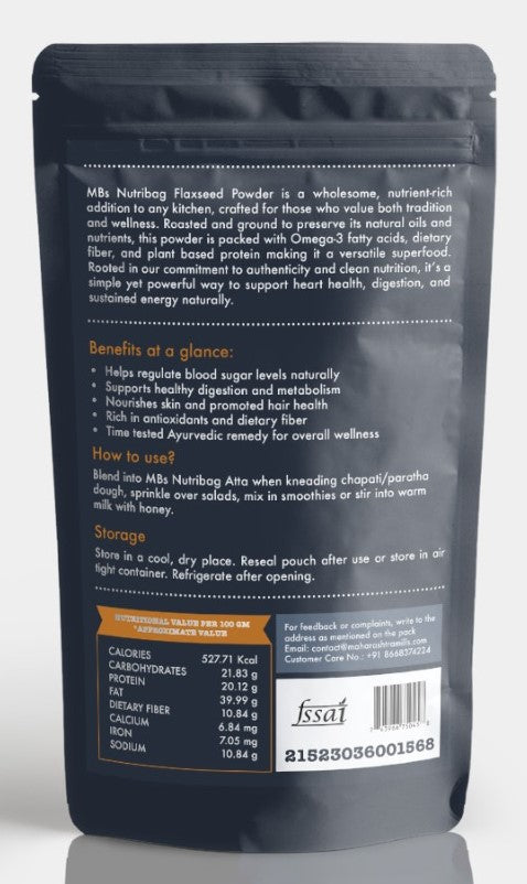 MBs Nutribag Flaxseed Powder
