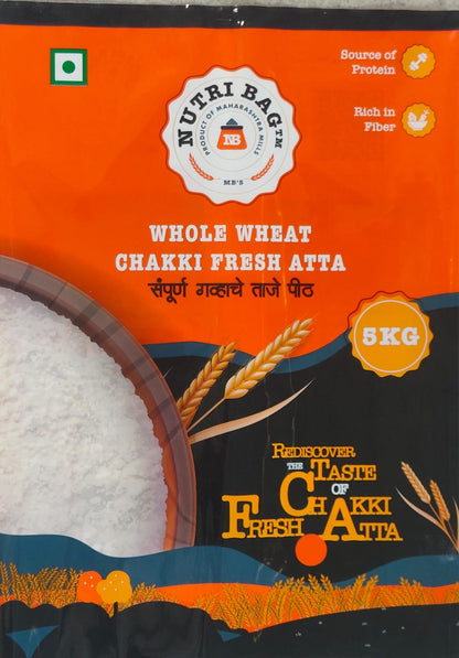 MBs Nutribag Whole Wheat Atta - 5 Kgs